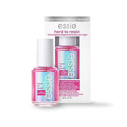 Essie Smalto Rinforzante Hard To Resist, Per Unghie Deboli E Ingiallite, Protettivo E Illuminante, Unghie Più Forti In Soli 3 Giorni, Formula Vegana,