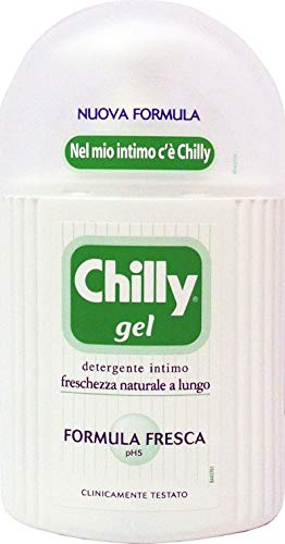 12 X Chilly Detergente Intimo Gel Formula Fresca 200 Ml