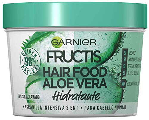 Fructis Hair Food Aloe Vera Mascarilla Idratante 390 Ml