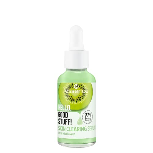 Essence Hello, Good Stuff! Skin Clearing Siero Esfoliazione Delicata 30 Ml, Verde, 11 Items, 1.0 Unità