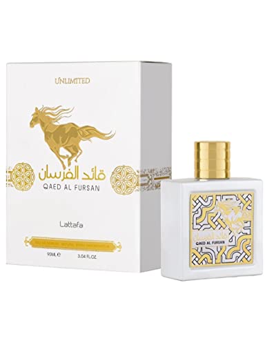 Qaed Al Fursan Unlimited Eau De Parfum Di Lattafa White Edition, Profumo Orientale, Per Uomo E Donna
