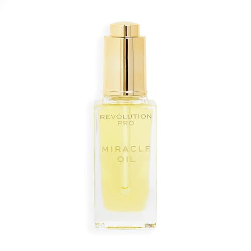 Revolution Pro, Olio Miracoloso, Olio Viso Nutriente E Volumizzante, Levigante, Arricchito Di Collagene Botanico, 30Ml