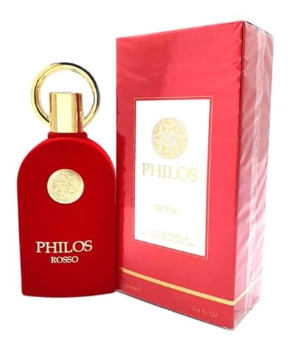 Philos Rosso Eau De Parfum Maison Al Hambra Lattafa Orientale Arabi Arabi Arabi Uniti, 100 Ml