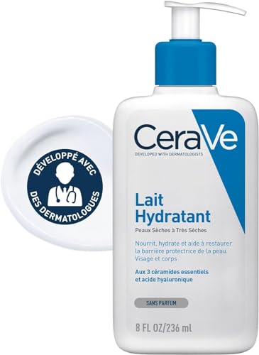 Cerave Lozione Idratante, Viso E Corpo, Per Pelli Secche E Molto Secche, 236 Ml