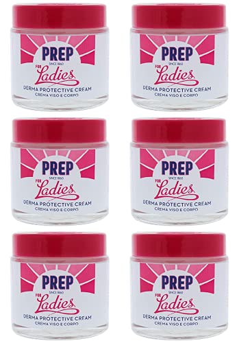 6 X Prep For Ladies Crema Dermoprotettiva Viso E Corpo 75Ml