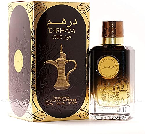 Dirham Oud, Edp, Legno Di Sandalo E Muschio Orientale, Di Ard Al Zaafaran, 100 Ml