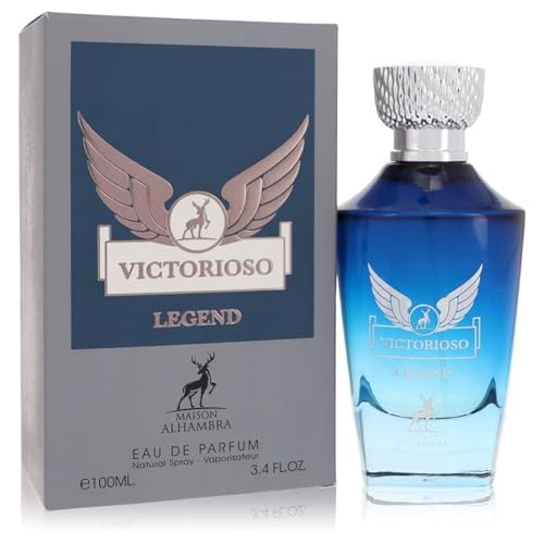 Victorioso Legend Eau De Parfum Spray Di Maison Alhambra - 3.4 Oz