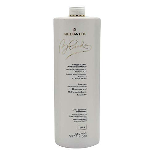 Medavita Blondie Sunset Shampoo Riflessante Per Biondi Caldi 1250Ml