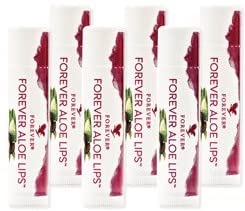 Forever Aloe Lips, Matita Per La Cura Delle Labbra Di Alta Qualità Con Aloe Vera, Olio Di Jojoba E Cera D'Api Per Labbra Secche E Screpolate, Certific