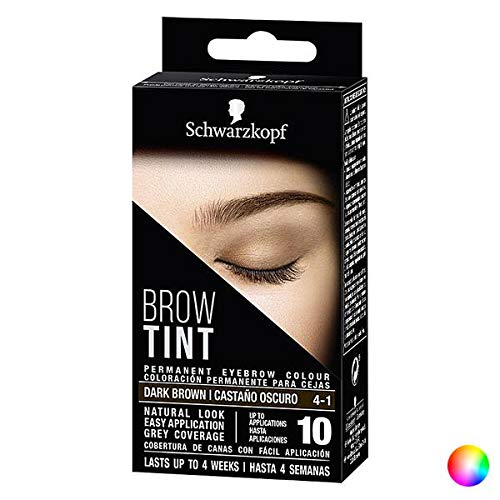 Syoss Brow Tint Tinte Cejas 1-1-Negro Mujer