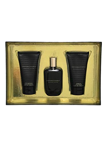 Unforgivable Coffret: Eau De Toilette Spray 125Ml/4.2Oz + After Shave Balm 100Ml/3.4Oz + Shower Gel 100Ml/3.4Oz - 3Pcs
