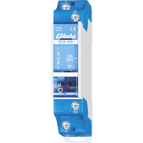 Eltako, S12-100-12V, Interruttore Per Corrente Di Sovraccarico Elettromeccanico