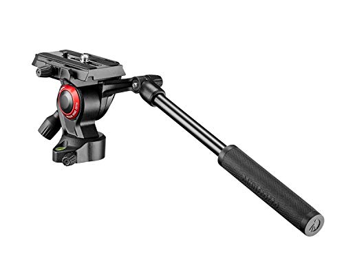 Manfrotto Mvh400Ah Testa Befree Fluida Per Video, Alluminio, Portata Massima: 4 Kg, Nero