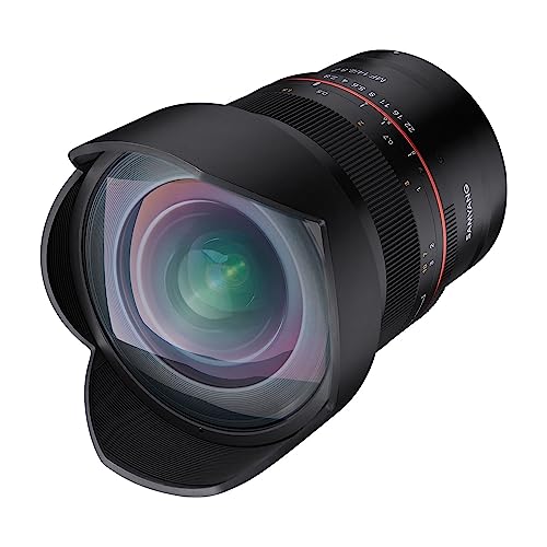 Samyang Mf 14Mm F2.8 Z Nikon Z - Obiettivo Ultra Grandangolare Manuale, Lunghezza Focale Fissa 14 Mm Per Fotocamere Nikon Serie Z E Nikon F, Formato C