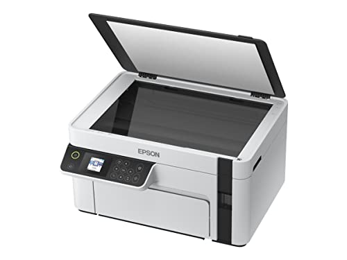 Epson Ecotank Et-M2120 Stampante Multifunzione Monocromatica 3-In-1 (Stampa, Copia, Scansione), Flaconi Inchiostro Inclusi Rendimento Nero Fino A 5000