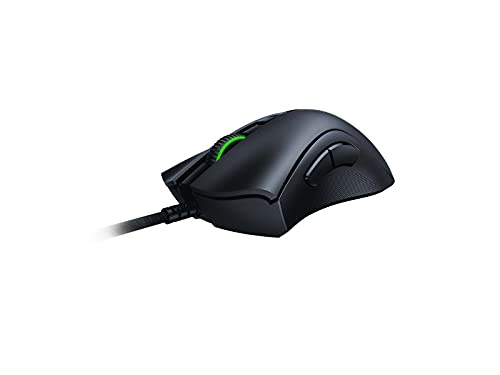 Razer Deathadder V2 Mouse Da Gioco Usb Cablato Con Interruttori Ottici Del Mouse (Sensore Ottico Focus+ 20K, 8 Pulsanti Programmabili, Interruttore Ot