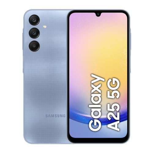 Samsung Galaxy A25 5G, Smartphone Android 14, Display Super Amoled 6.5" Fhd+, 8Gb Ram, 256Gb, Memoria Interna Espandibile Fino A 1Tb, Batteria 5.000 M