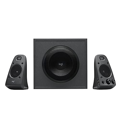 Logitech Z625 Thx 2.1 Sistema Di Altoparlanti Con Subwoofer, Certificato Thx, 400 Watt, Bassi Profondi, 3.5 Mm E Rca, Pc/Ps4/Xbox/Lettore Dvd/Tv/Sma