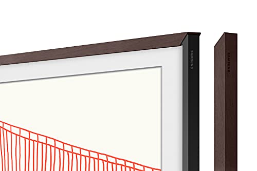 Samsung The Frame Telaio 55" (Vg-Scfa55Bwbxc) In Moderno Marrone [2021]