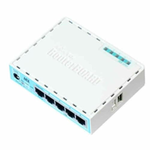Mikrotik Rb750Gr3 Collegamento Ethernet Lan Turchese – Bianco Cavo Router, Rb750Gr3