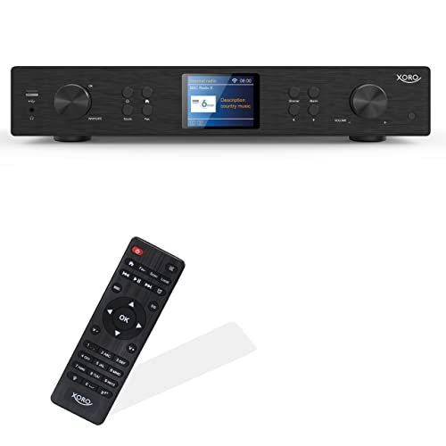 Xoro Hft 440 – Radio Internet Con Dab+ E Ricezione Fm Per Ampliare Un Impianto Hifi, Wifi 2,4 Ghz, Bluetooth, Spotifyconnect, Musica In Streaming Tram