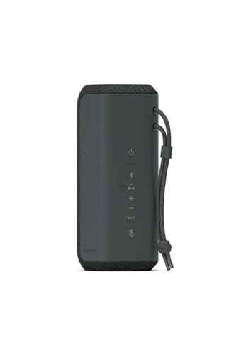 Sony Srs-Xe200 - Speaker Portatile Bluetooth Wireless Con Campo Sonoro Ampio E Cinturino Da Polso - Impermeabile, Antiurto, Durata Della Batteria 16 O