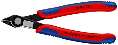 Knipex Electronic Super Knips Brunita, Rivestiti In Materiale Bicomponente 125 Mm 78 91 125