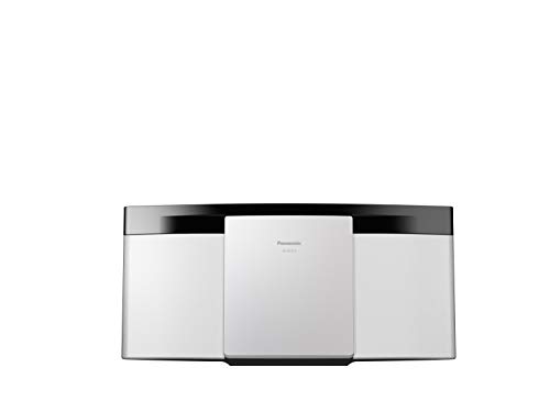 Panasonic Sistema Micro Hi-Fi Radio Digitale Dab+, Lettore Cd, Bluetooth, Usb,Bianco