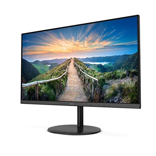 Aoc Q27V4Ea - Monitor Led - 27" - 2560 X 1440 Qhd A 75 Hz - Ips - 300 Cd/M² - 4 Ms - 2Xhdmi, Displayport, Usb-C