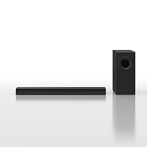 Panasonic Sc-Htb490 Soundbar 320W, Surround 2.1, Bluetooth, Subwoofer Wireless, Hdmi Arc, Montaggio A Parete, Telecomando, Modalità Audio Dedicate, Ne