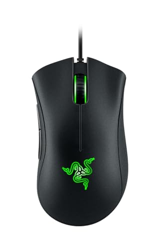 Razer Deathadder Essential (2021) Mouse Da Gioco Cablato Con Sensore Ottico Da 6400 Dpi (Sensore Ottico Da 6400 Dpi, 5 Pulsanti Programmabili, Fattore