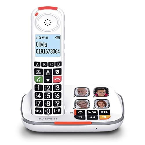 Swissvoice Xtra 2355 Teléfono Dect Identificador De Llamadas Blanco