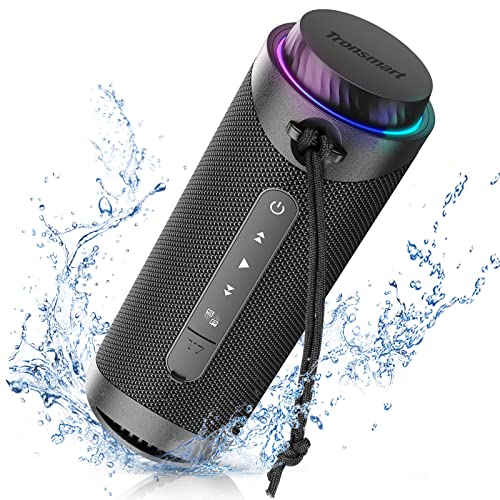 Tronsmart T7 Cassa Bluetooth Portatile Potente, 30W Altoparlante Bluetooth Con Impermeabile Ipx7, 12 Ore Di Riproduzione, 360° Suono Stereo E Bassi Po