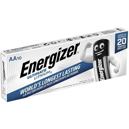 Energizer Pack De 10 Batterias Aa/Fr6 Lithium Special Compatibile,