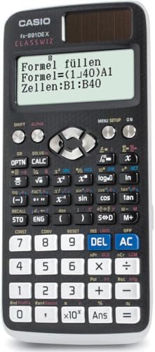 Casio Fx-991De Cw Classwiz Calcolatrice Scientifica Tecnica, (Versione Tedesca)