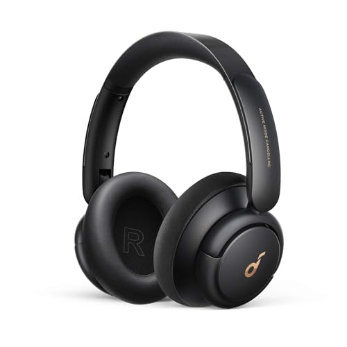 Soundcore By Anker Q30 Cuffie Bluetooth Cancellazione Rumore Attiva Con Modalità Multiple, Hi-Res Audio, Eq Personalizado Vía App, 40 Ore, Cuffie Wire