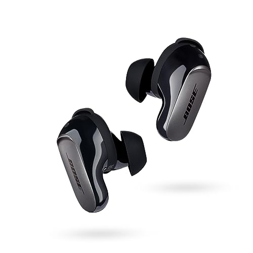 Bose Quietcomfort Ultra Wireless Noise Cancelling Earbuds, Bluetooth Noise Cancelling Earbuds Con Audio Spaziale E Cancellazione Del Rumore, Nero