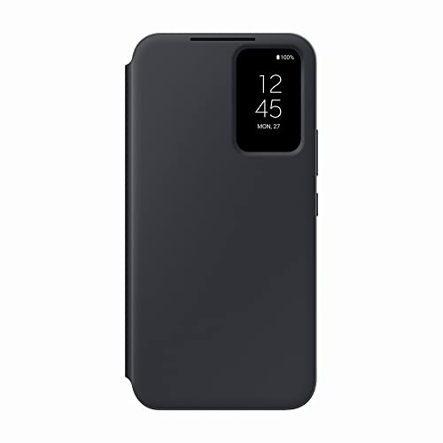 Samsung View Wallet Cover Custodia Con Finestra Di Visione Per Galaxy A54 5G, Nero