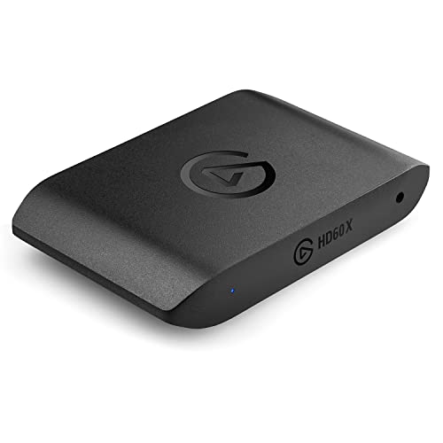 Elgato Hd60 X - Streaming E Registrazione In 1080P60 Hdr10 O 4K30 Con Latenza Molto Bassa Su Ps5, Ps4/Pro, Xbox Serie X/S, Xbox One X/S, In Obs, Adatt