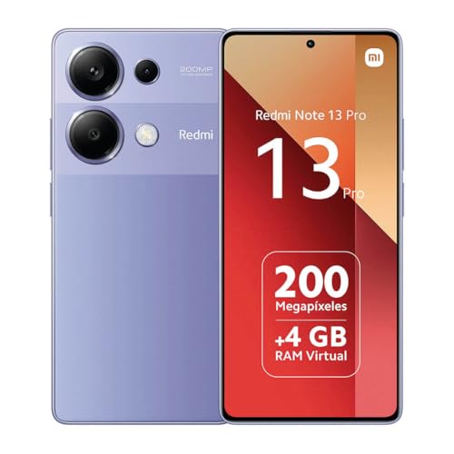 Xiaomi Redmi Note 13 Pro-Smartphone 8Gb Ram 256Gb Rom, Amoled Display 6.67",Lavender Purple[Global Version]