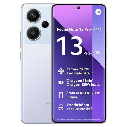 Xiaomi Redmi Note 13 Pro 16,9 Cm (6.67") Double Sim 5G Usb Type-C 16 Go 512 Go 5000 Mah Violet