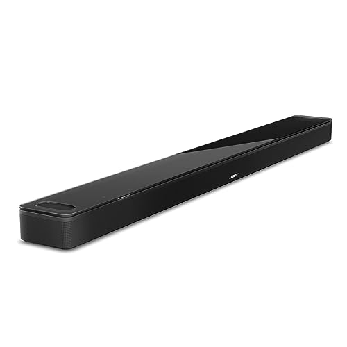 Nuovo Bose Smart Ultra Soundbar Con Dolby Atmos E Controllo Vocale Alexa, Ai Bluetooth Wireless, Sistema Audio Surround Per Tv, Nero