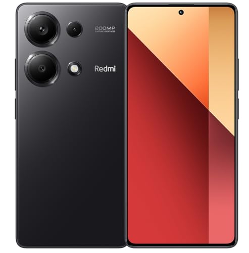 Xiaomi Redmi Note 13 Pro 16,9 Cm (6.67") Double Sim Android 13 4G Usb Type-C 8 Go 256 Go 5000 Mah Noir