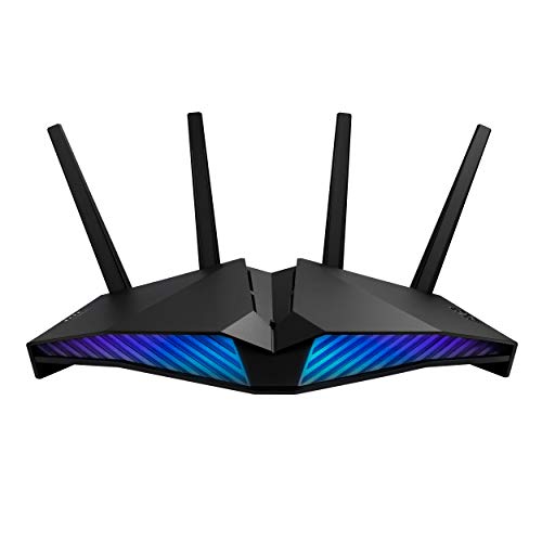 Asus Rt-Ax82U Router Estendibile Con Mobile Tethering, Alternativa Ai Router 4G 5G, Ax5400 Dual Band Wifi 6, Mobile Game Mode, Aiprotection, Adaptive