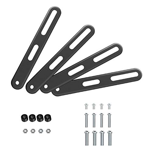 Invisione Kit Adattatore Vesa Per Tv Staffe Di Attacco A Muro Si Adattano A Staffa Tv 200X200 Mm Esistente Per Ottenere Un'Ampia Gamma Di Fori Di Mont