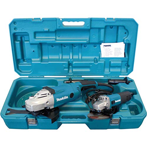 Pack 2 Meuleuses D'Angle (Ga9020R / 9558Nb) Dans Valise - Makita Dk0052G