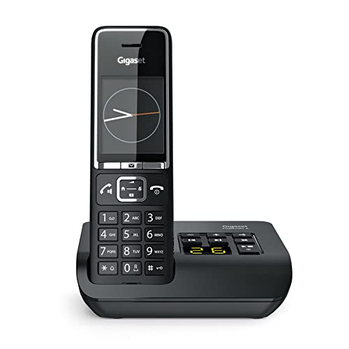 Gigaset Comfort 550 Black Cordless Con Segreteria Cordless Dect/Gap Con Segreteria Tempo Registrazione Fino A 30 Minuti. Funzioni Generali: Display Il