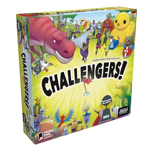 Asmodee- Challengers Gioco, Colore Black, 6Aj00000282