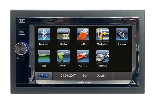 Blaupunkt Santa Cruz 370 - Autoradio Doppio Din Cd/Mp3 Con Touchscreen, Bluetooth, Usb, Sd, Ipod