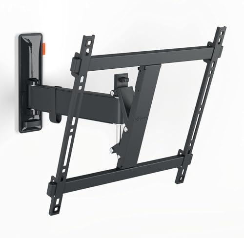 Vogel’S Tvm 3425 Supporto Tv Girevole Per Televisori Da 32-65 Pollici, Max. 25 Kg, Orientabile Fino A 120°, Inclinazione, Staffa Da Parete Per Tv Full